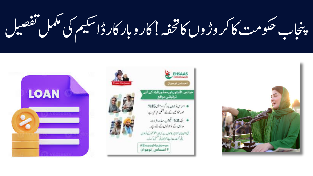 Punjab Government Karobar Card Scheme 1